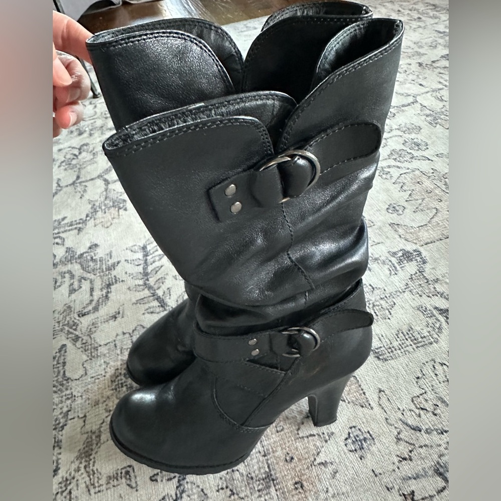 Aldo boots with heel